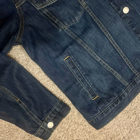 GAP Women’s Dark Wash Denim Icon Jacket - Size XL - NWOT - Picture 4 of 5
